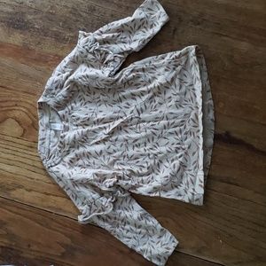 🌿 RYLEE + CRU Ruffle Shirt